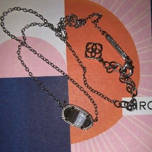 Grey Kendra Necklace